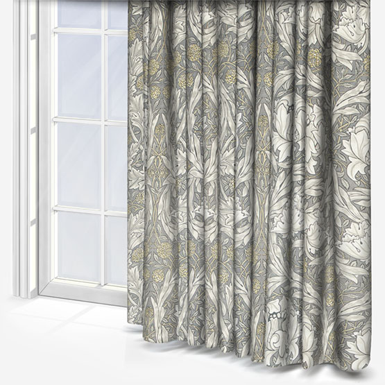 William Morris At Home African Marigold Velvet Limestone Curtain