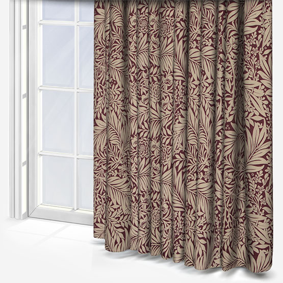 William Morris At Home Larkspur Woven Berry Curtain