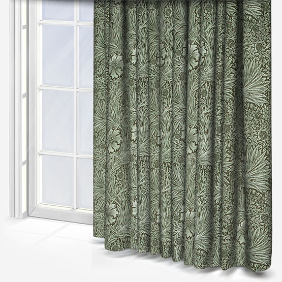 William Morris At Home Marigold Velvet Sage Curtain