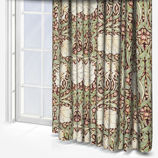 William Morris At Home Pimpernel Brick Curtain