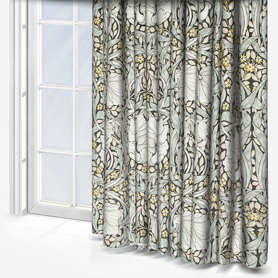 William Morris At Home Pimpernel Velvet Flint Curtain