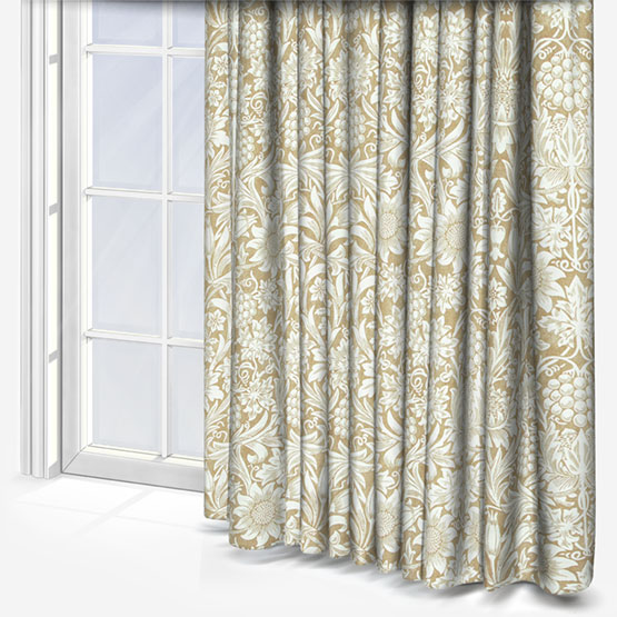 William Morris At Home Sunflower Ochre Curtain