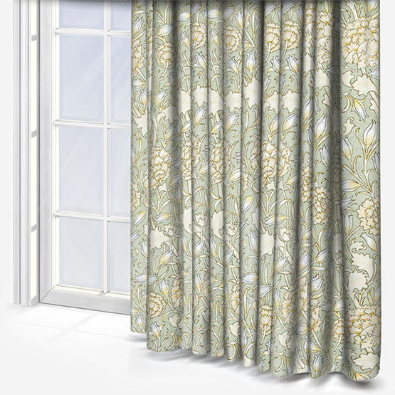 William Morris At Home Wild Tulip Sage Curtain
