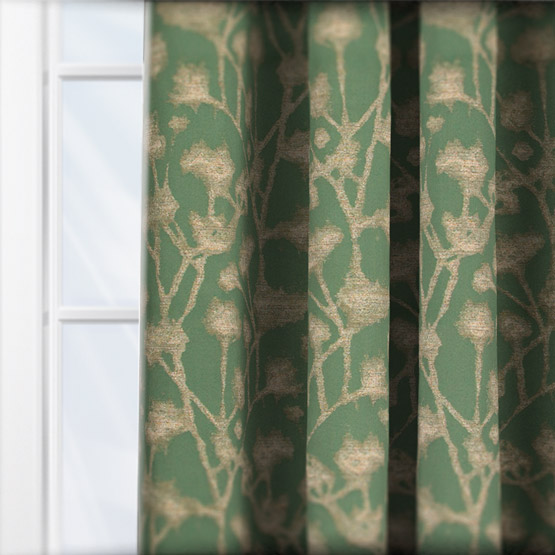 Ashley Wilde Altamira Olive curtain