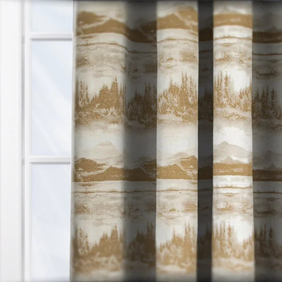 Amaro Ochre curtain