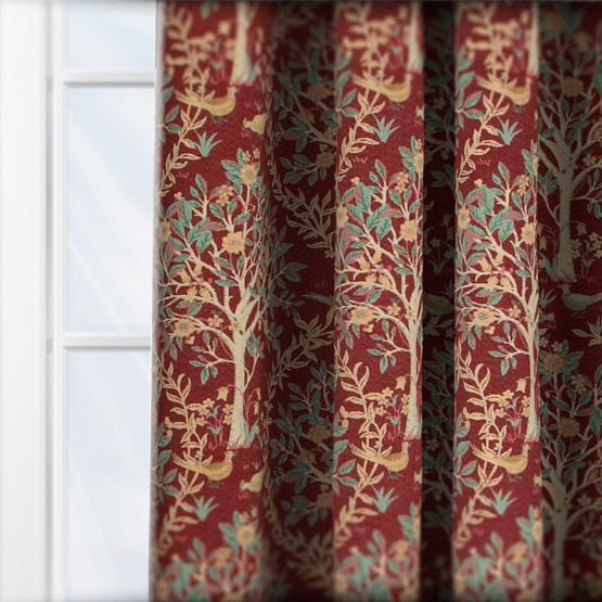 Ashley Wilde Bedgebury Merlot curtain