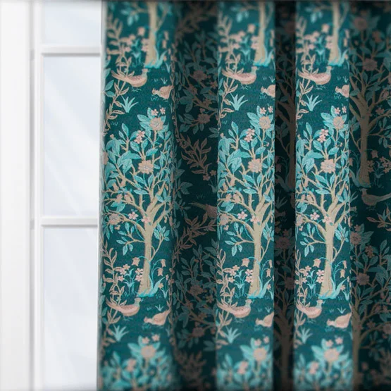 Bedgebury Peacock curtain