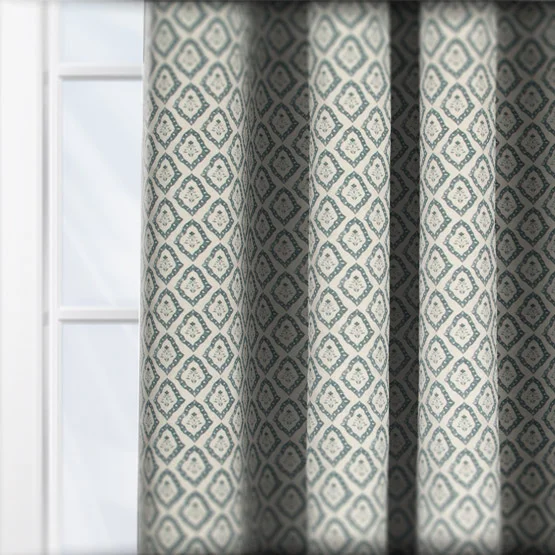 Celina Indigo curtain