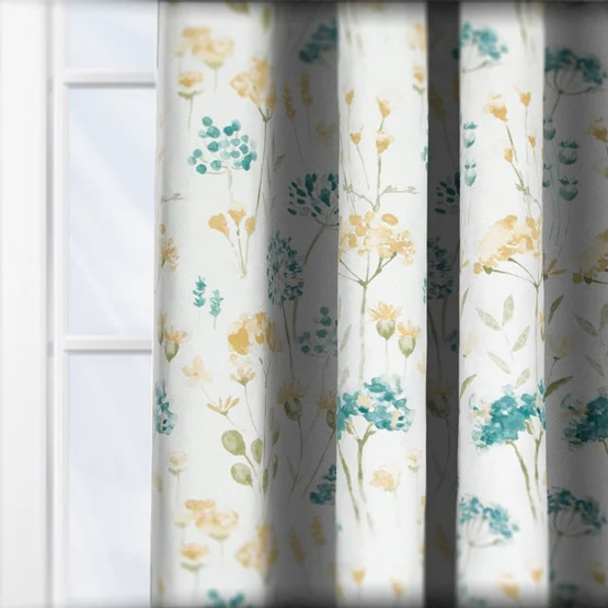 Daphne Azure curtain