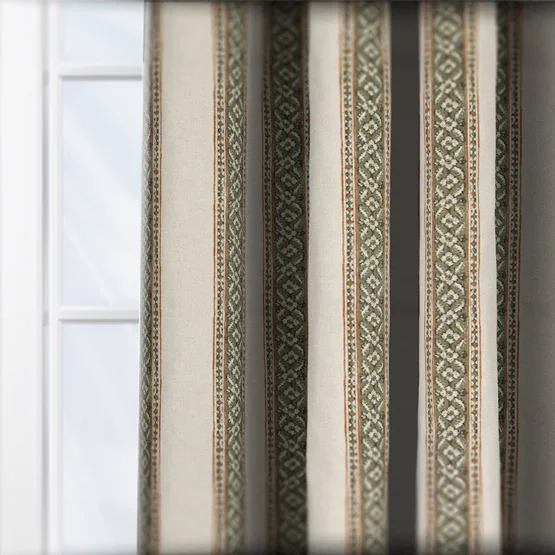 Emilie Oregano curtain