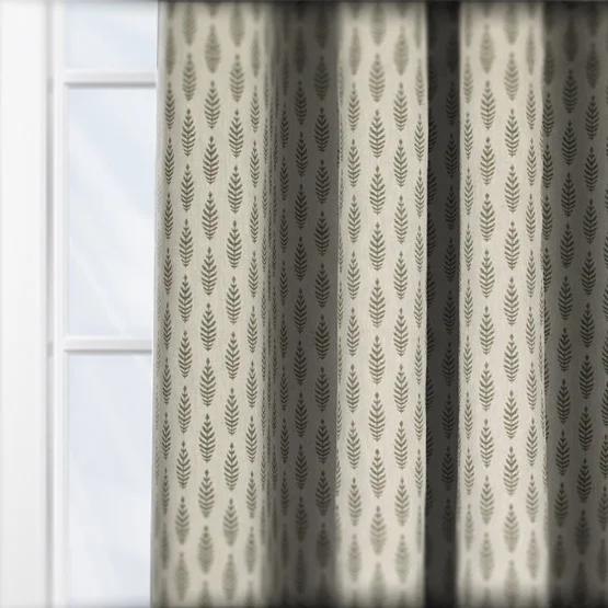 Lois Olive curtain