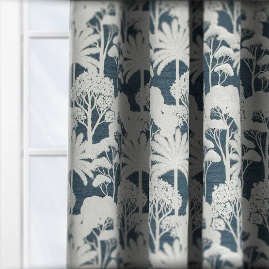 Mandrelle Indigo curtain