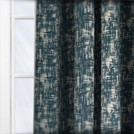 Maria Indigo curtain