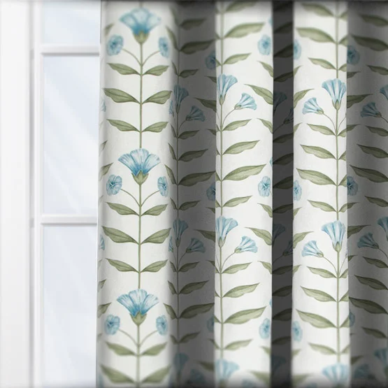 Ottilie Bluebell curtain