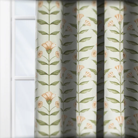 Ottilie Ochre curtain