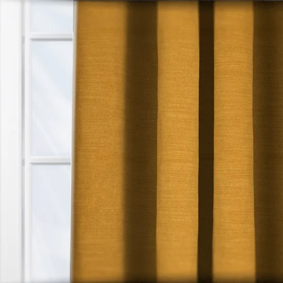 Camengo Anemone Ocre curtain
