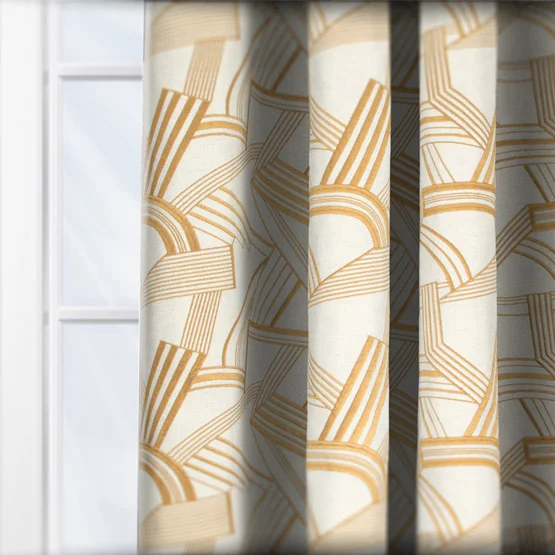 Camengo Annees Folles Ocre curtain