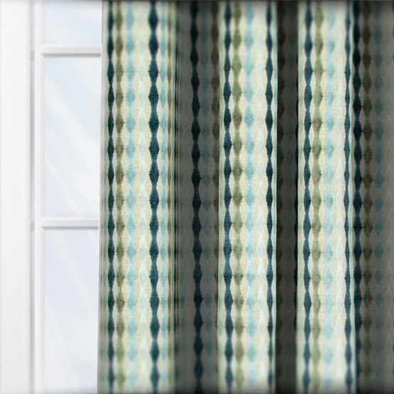 Camengo Babille Azur curtain