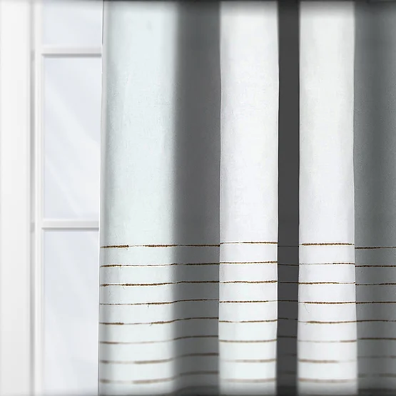 Camengo Eyre Moka curtain