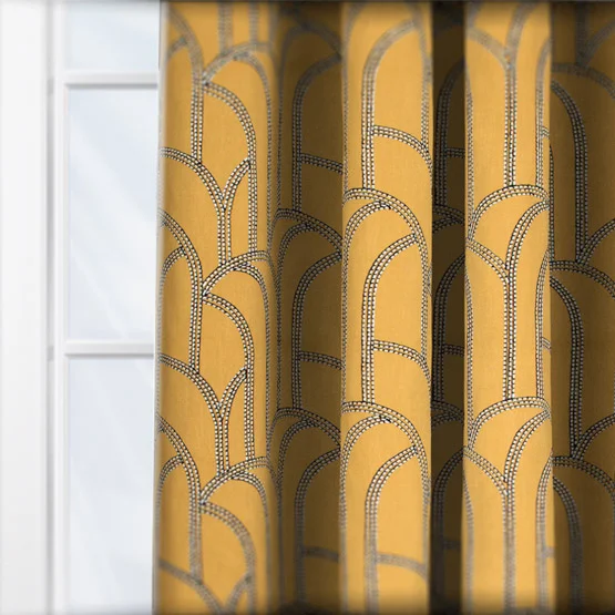 Camengo Grand Rex Ocre curtain