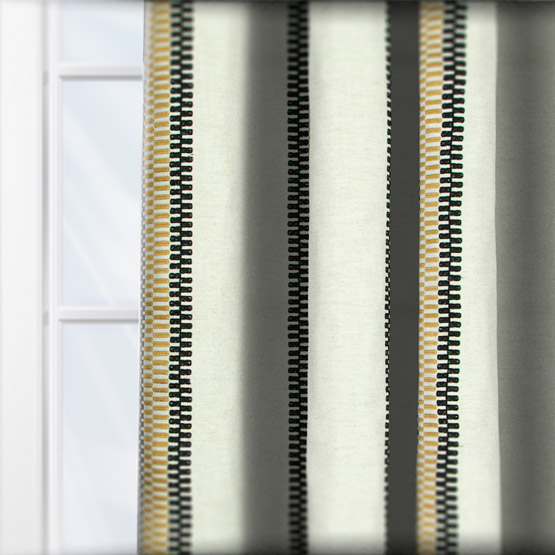 Camengo Intermede Carbone curtain