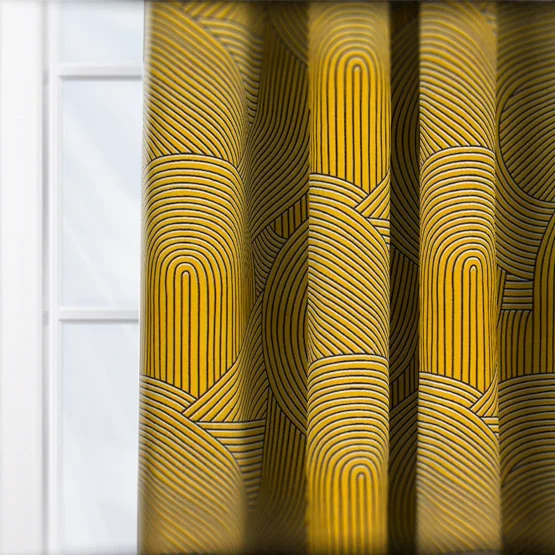 Camengo Largo Ocre curtain