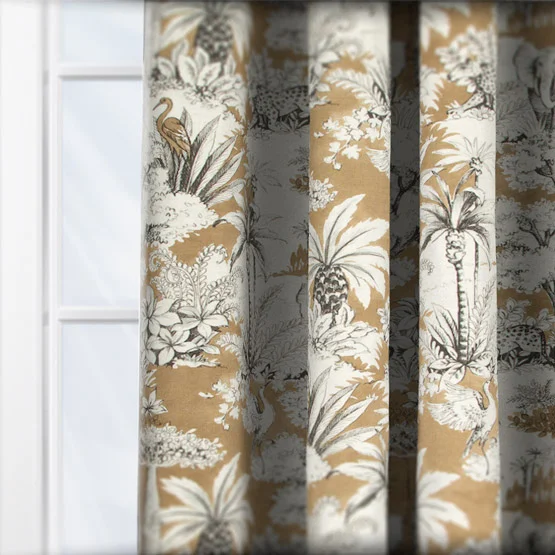 Camengo Passaro Ocre curtain