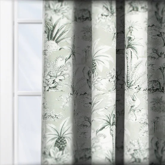 Camengo Passaro Vert De Gris curtain