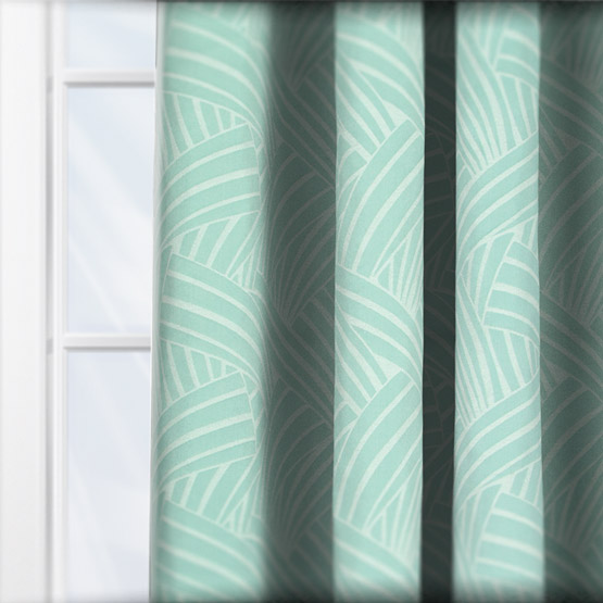 Camengo Sydney Celadon curtain