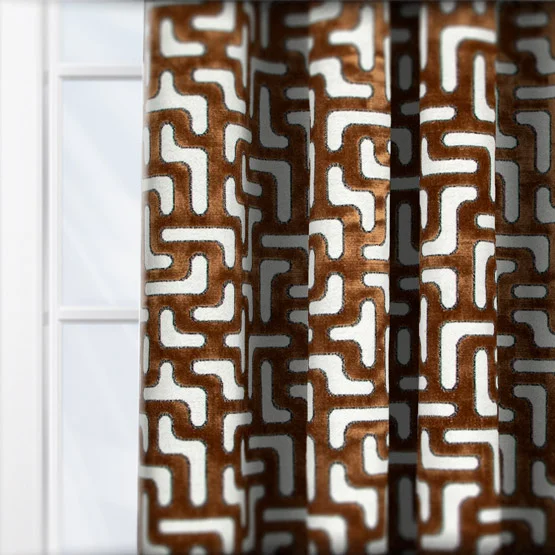 Casamance Bryce Mordore curtain