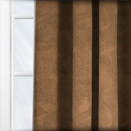 Casamance Cleo Tabac curtain