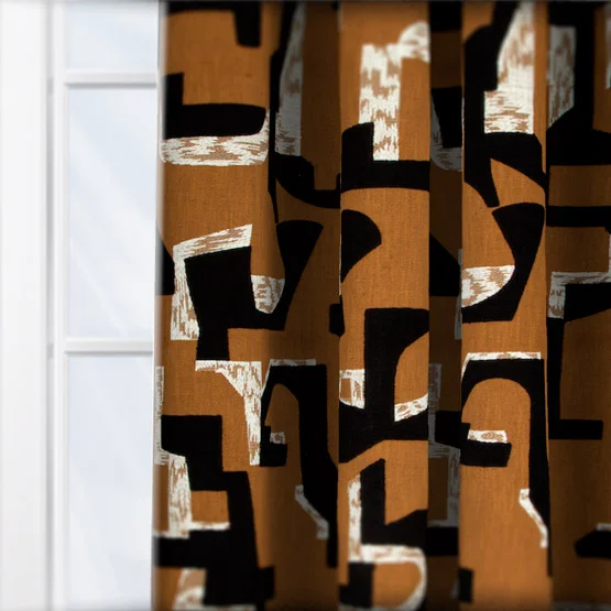 Casamance Colorado Mordore curtain