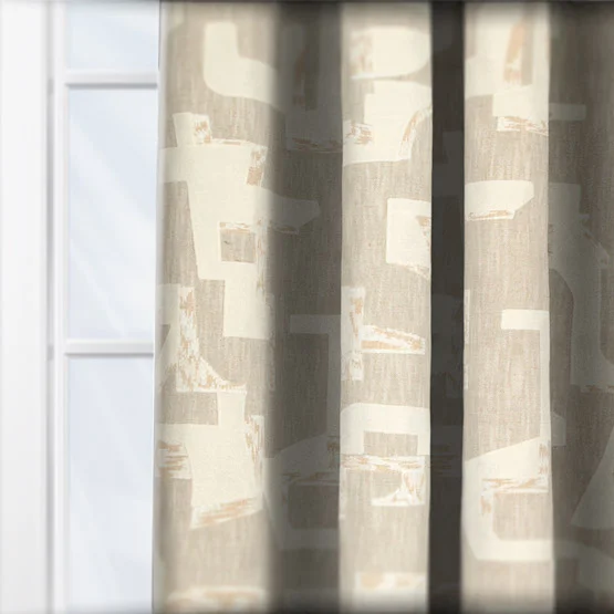 Casamance Colorado Naturel curtain