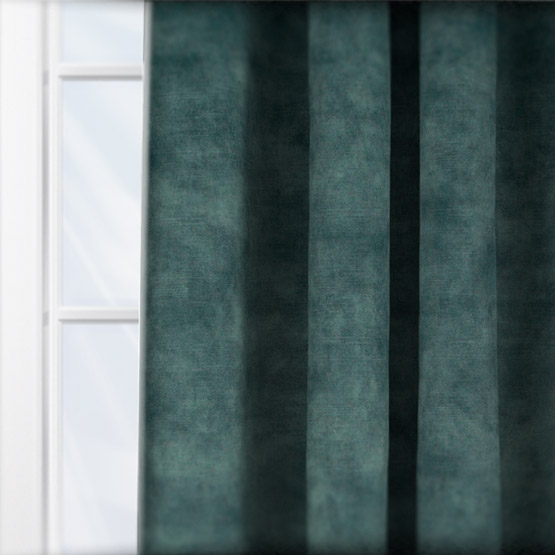 Casamance Manade Bleu Celadon curtain