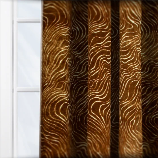 Casamance Piti Fauve curtain