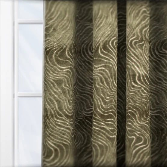 Casamance Piti Kaki curtain