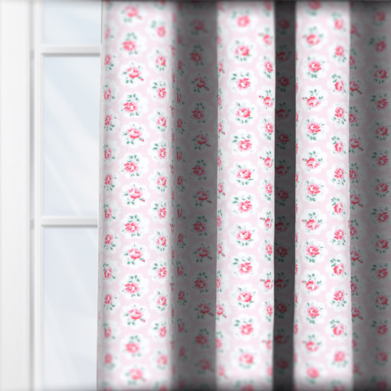 Cath Kidston Provence Rose Pink curtain