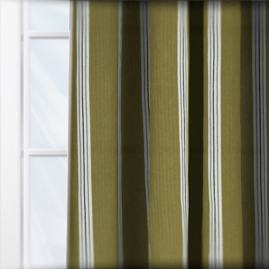 Clarke & Clarke Knightsbridge Ochre curtain