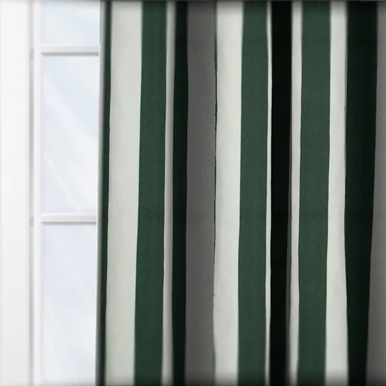 Portland Racing Green curtain