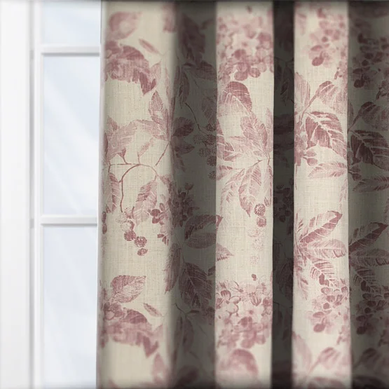 Edinburgh Weavers Flora Berry curtain