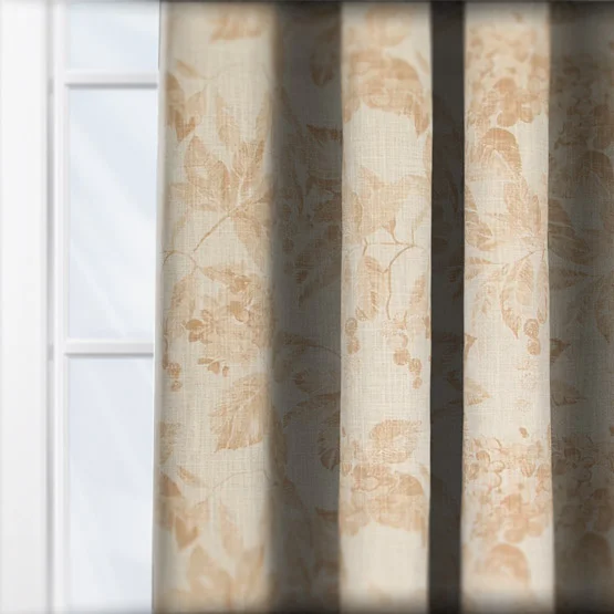 Edinburgh Weavers Flora Gold curtain
