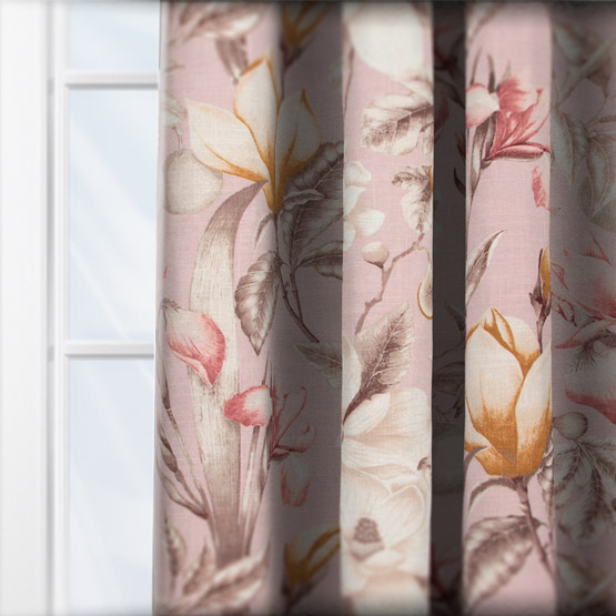 Edinburgh Weavers Lavish Blush curtain