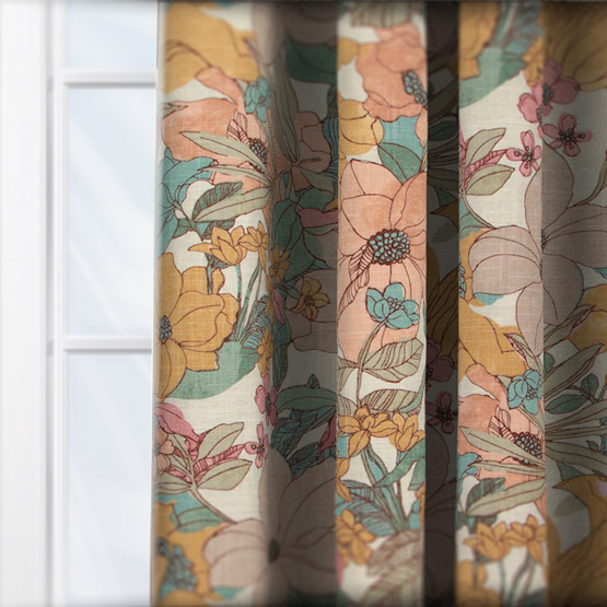 Edinburgh Weavers Maisie Pastel curtain