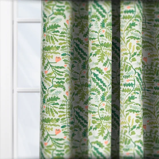 Edinburgh Weavers Mini Bertie Pine curtain