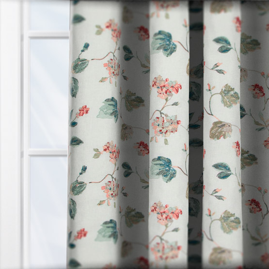 Fibre Naturelle Cranborne Chintz curtain