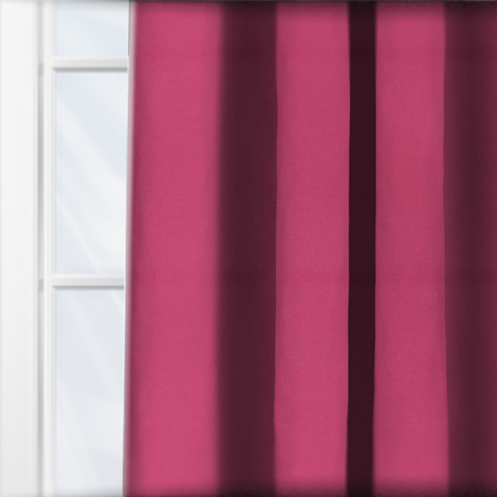 Touched by Design Accent Fuchsia curtain