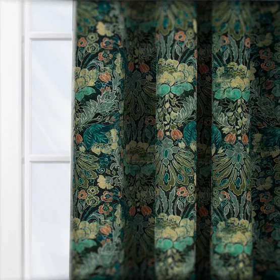 Ashbourne Jade curtain