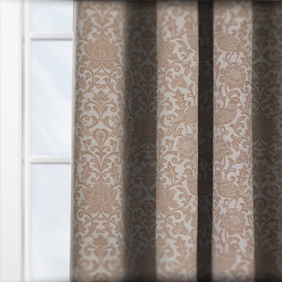 Auvergne Oatmeal curtain