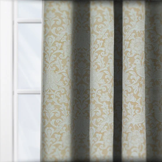 Auvergne Ochre curtain