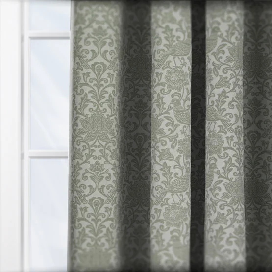 Auvergne Savanna Green curtain
